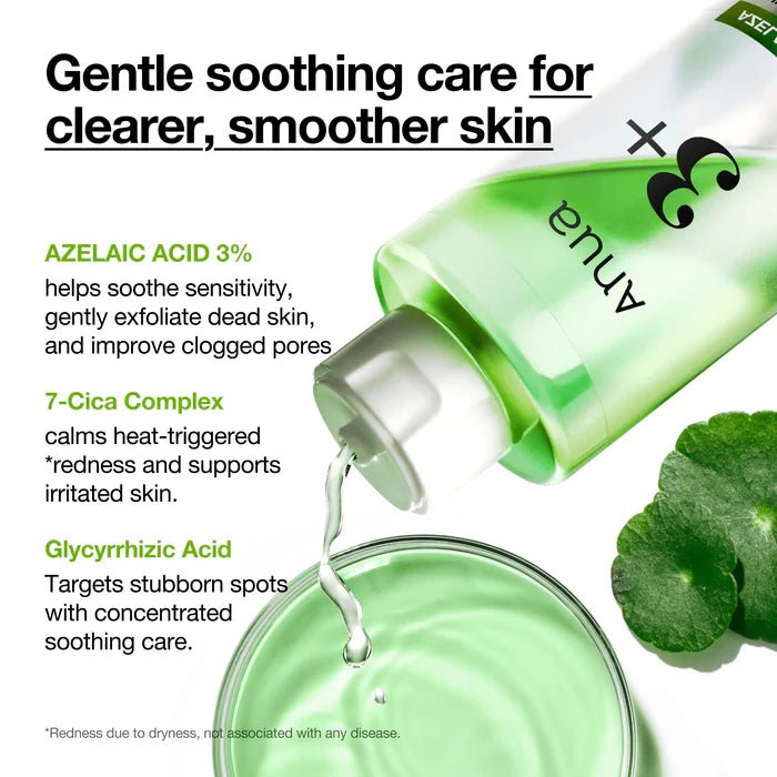 Buy Anua Azelaic Acid 3 Cica Skin Clarifying Toner 250ml Online in Saudi Arabia - YASHIE SA
