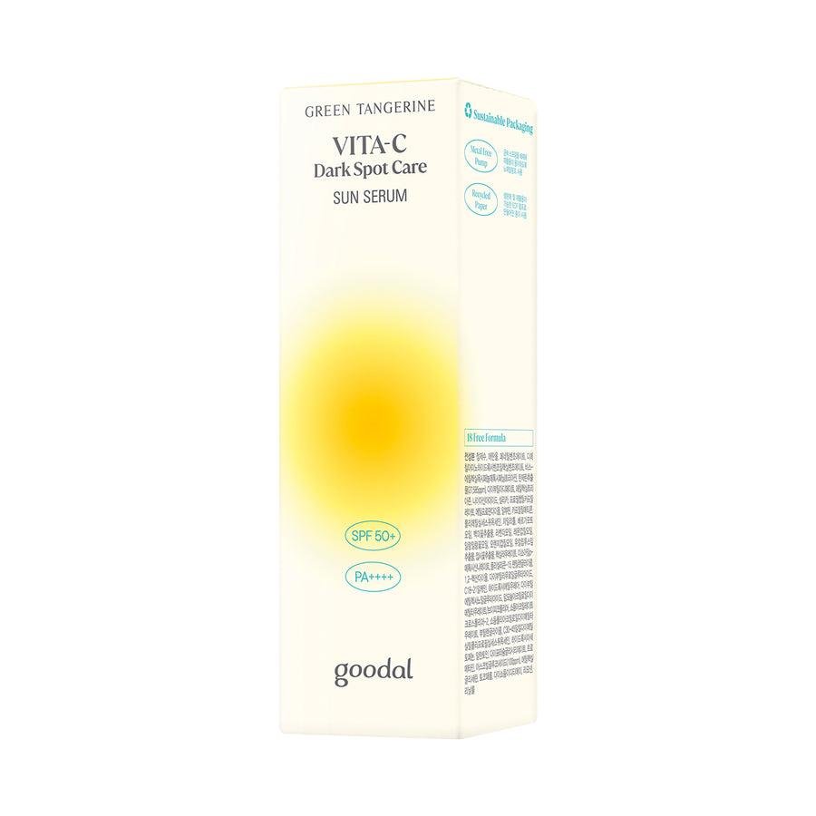 Buy Goodal Green Tangerine Vita C Dark Spot Care Sun Serum 50ml Online in Saudi Arabia - YASHIE SA