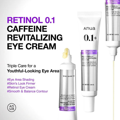 Retinol 0.1 Caffeine Revitalizing Eye Cream 30g