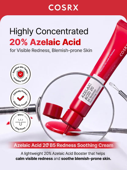 Azelaic Acid 20 B5 Redness Soothing Cream 30ml