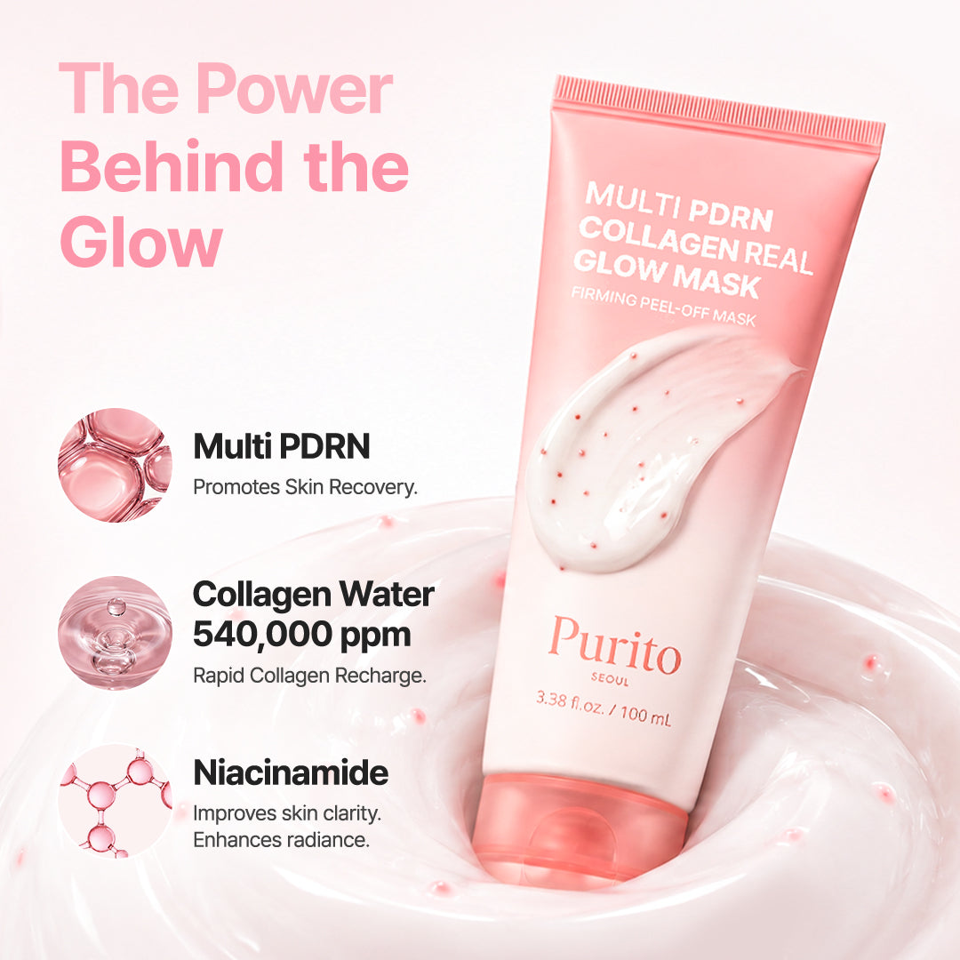Multi PDRN collagen real glow mask 100ml