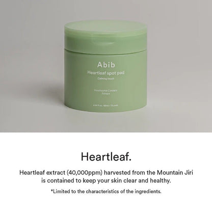 Buy Abib Heartleaf Spot Pad Calming Touch 150ml 80Pads Online in Saudi Arabia - YASHIE SA