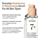 Buy Anua 7 Rice Ceramide Hydrating Barrier Serum 50ml Online in Saudi Arabia - YASHIE SA