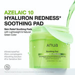 Buy Anua Azelaic 10 Hyaluron Redness Soothing Pad 180ml Online in Saudi Arabia - YASHIE SA
