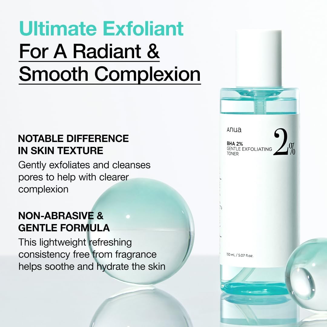 Buy Anua BHA 2% Gentle Exfoliating Toner 150ml Online in Saudi Arabia - YASHIE SA