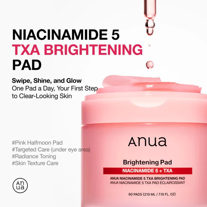 Buy Anua Niacinamide 5 TXA Brightening Pad 180ml Online in Saudi Arabia - YASHIE SA