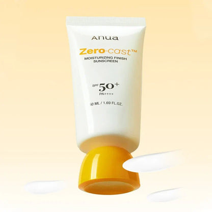 Buy Anua Zero - cast Moisturizing Finish Sunscreen 50ml Online in Saudi Arabia - YASHIE SA