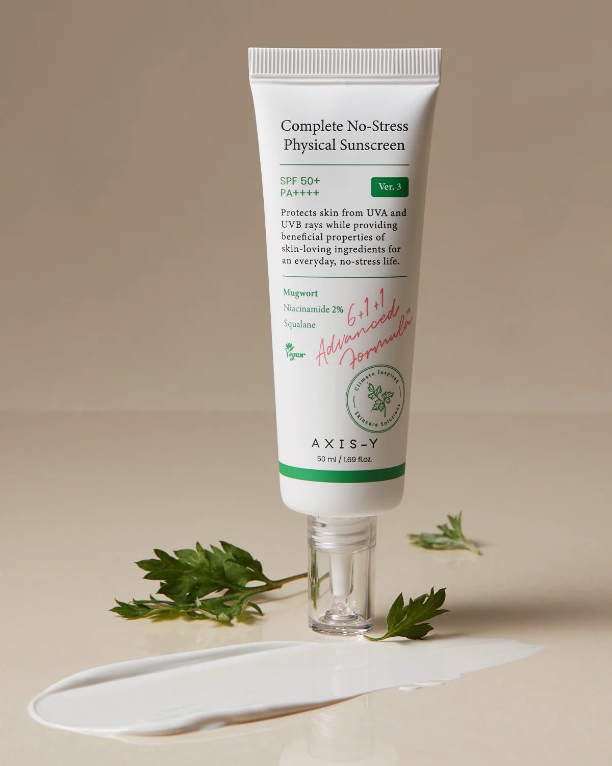 Buy Axis - Y Complete No - Stress Physical Sunscreen V.3 50ml Online in Saudi Arabia - YASHIE SA