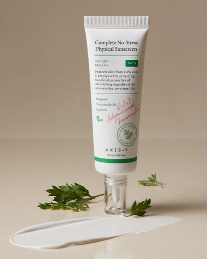 Buy Axis - Y Complete No - Stress Physical Sunscreen V.3 50ml Online in Saudi Arabia - YASHIE SA