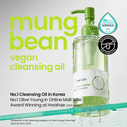 Buy Beplain Mung Bean Cleansing Oil 200ml Online in Saudi Arabia - YASHIE SA