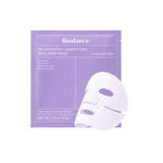 Biodance Rejuvenating Caviar PDRN Real Deep Mask packaging and white hydrogel mask sheet.