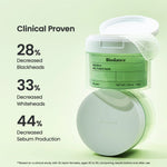 Infographic showing 84.1% reduced friction of Biodance gel pads compared to standard pads.