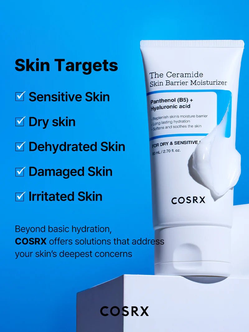Buy Cosrx The Ceramide Skin Barrier Moisturizer 80ml Online in Saudi Arabia - YASHIE SA