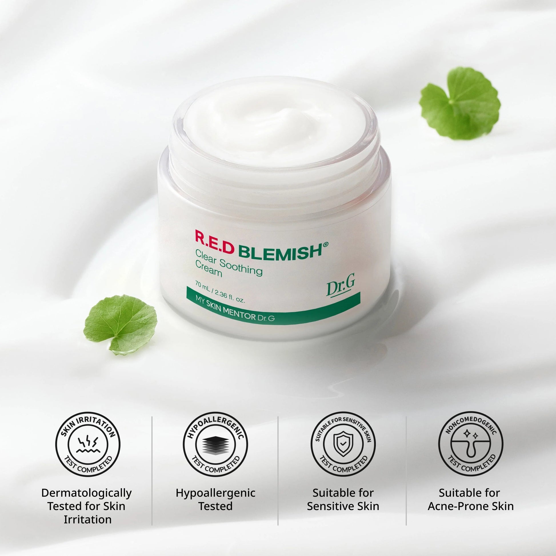 Buy Dr G Red Blemish Clear Soothing Cream 70ml Online in Saudi Arabia - YASHIE SA