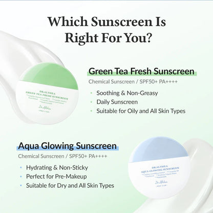Buy Dr.Althea Green Tea Fresh Sunscreen 45ml Online in Saudi Arabia - YASHIE SA