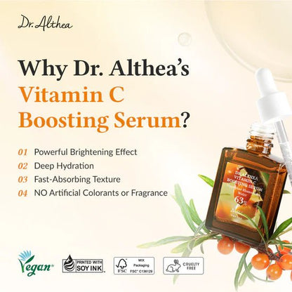 Buy Dr.Althea Vitamin C Boosting Serum 30ml Online in Saudi Arabia - YASHIE SA
