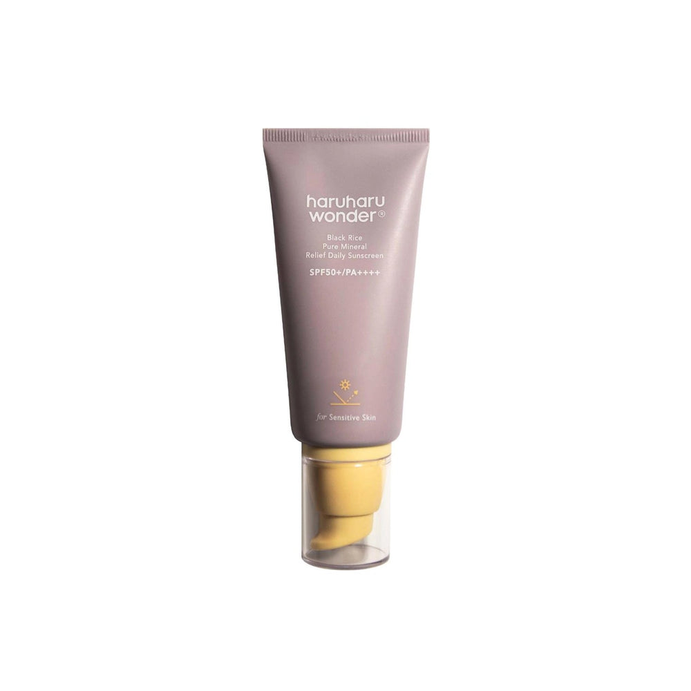 Black Rice Pure Mineral Relief Daily Sunscreen Unscented SPF50+ 50ml