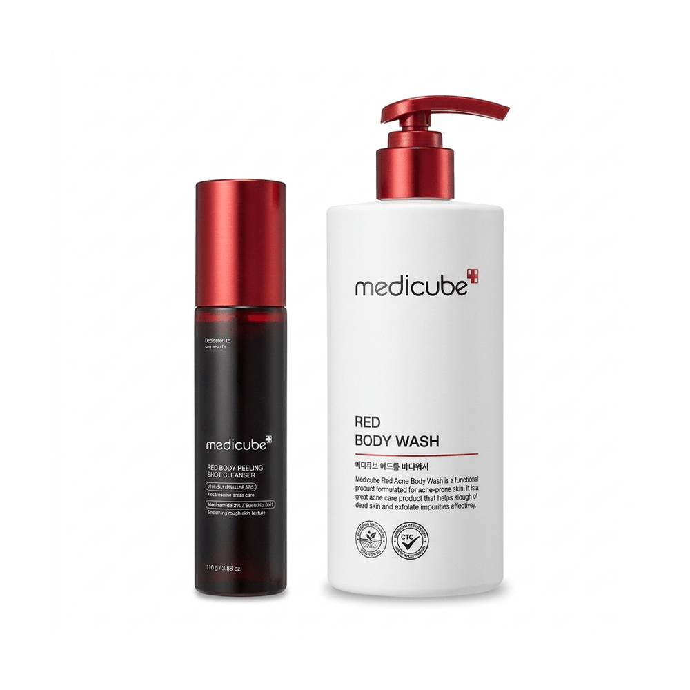 Medicube Red Glow Acne Care Body Bundle
