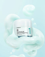 The lightweight, water-drop texture of Numbuzin No.1 Pantothenic B5 Soothing Cream.