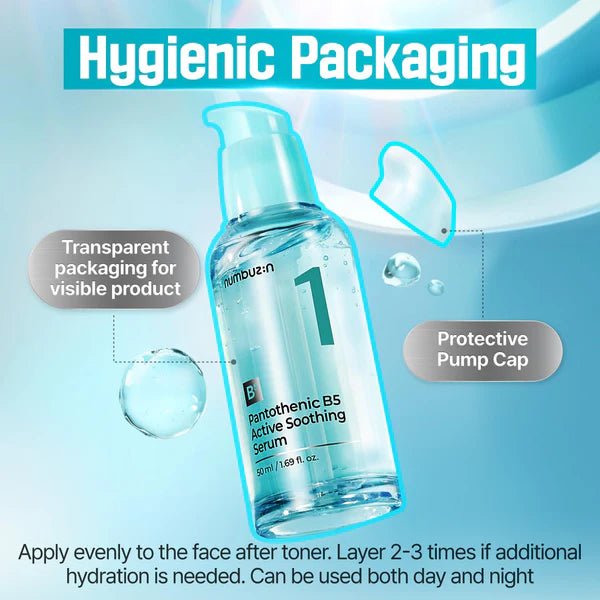 Buy Numbuzin No.1 Pantothenic B5 Active Soothing Serum 50ml Online in Saudi Arabia - YASHIE SA