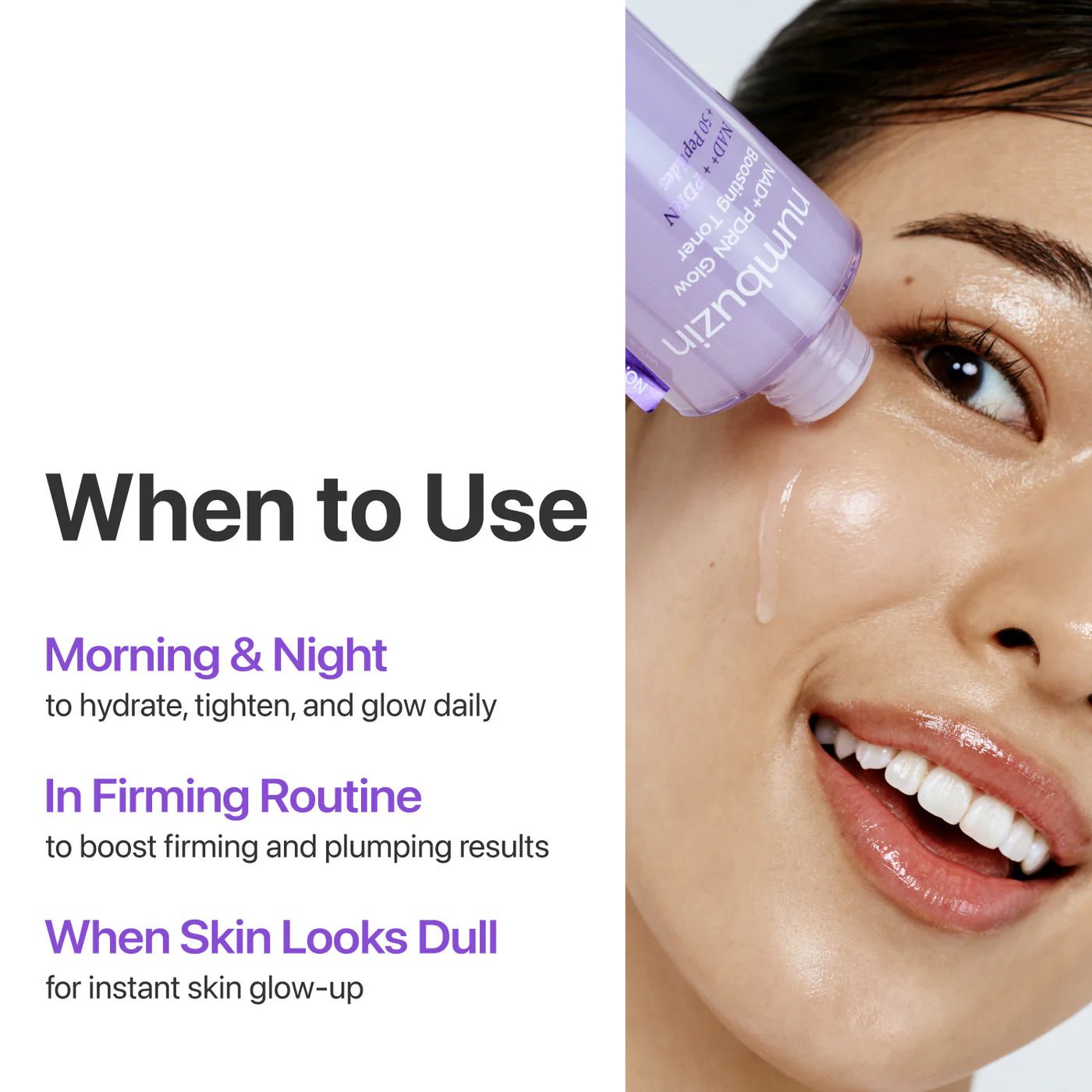 Buy Numbuzin No.9 NAD PDRN Glow Boosting Toner 150ml Online in Saudi Arabia - YASHIE SA