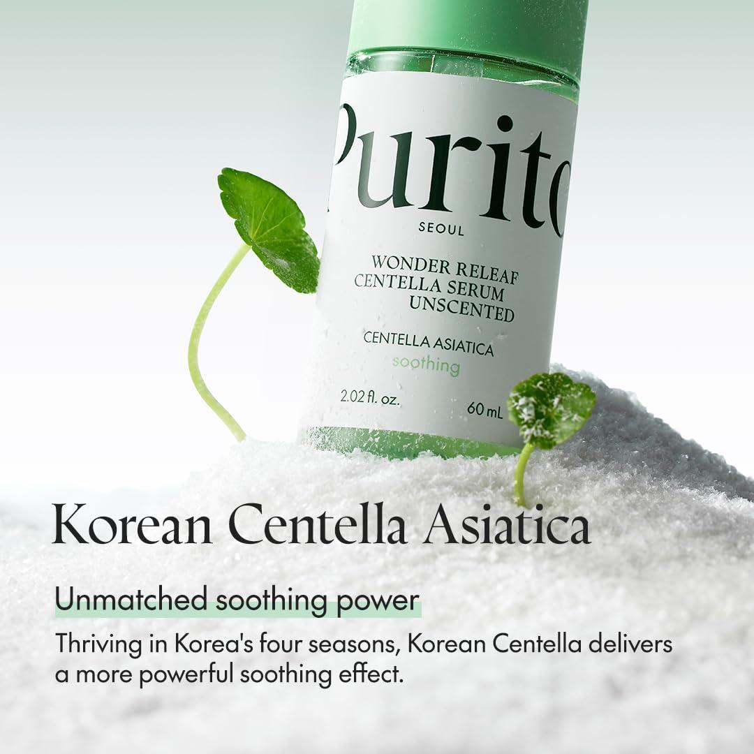 Buy Purito Wonder Releaf Centella Serum Unscented 60ml Online in Saudi Arabia - YASHIE SA