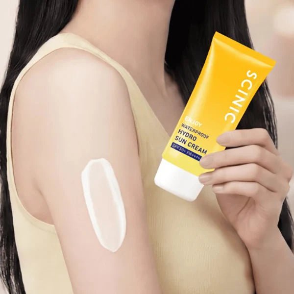 Buy Scinic SCINIC Enjoy Waterproof Moisturizing Sun Cream SPF50 80ml Online in Saudi Arabia - YASHIE SA
