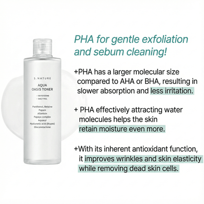 Buy S.NATURE Aqua Oasis Toner 300ml Online in Saudi Arabia - YASHIE SA