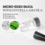 VT Cosmetics Reedle Shot Lip Plumper Expert featuring Cica-infused Micro-Silica for instant volume and lip exfoliation.