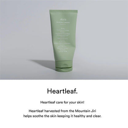 Buy Abib Acne foam cleanser Heartleaf foam 150ml Online in Saudi Arabia - YASHIE SA