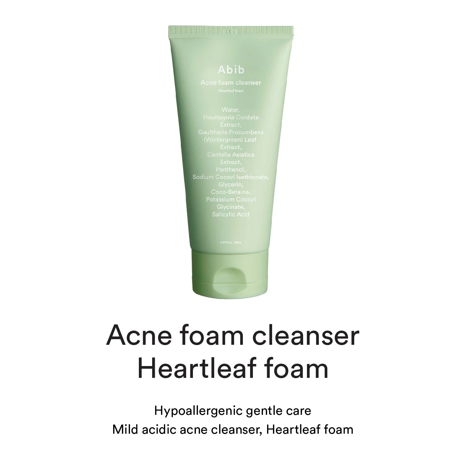 Buy Abib Acne foam cleanser Heartleaf foam 150ml Online in Saudi Arabia - YASHIE SA