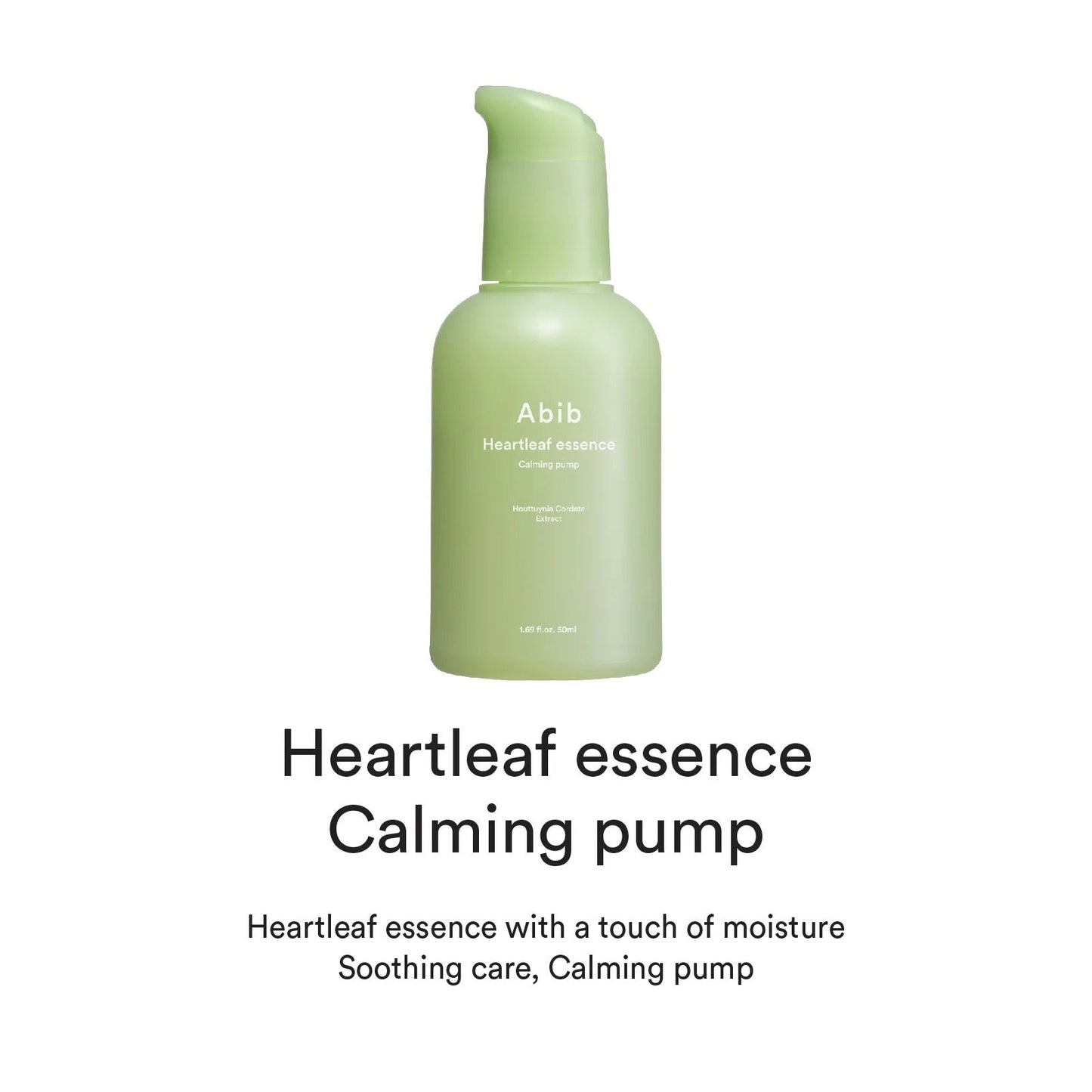 Buy Abib Heartleaf essence Calming pump - 50ml Online in Saudi Arabia - YASHIE SA