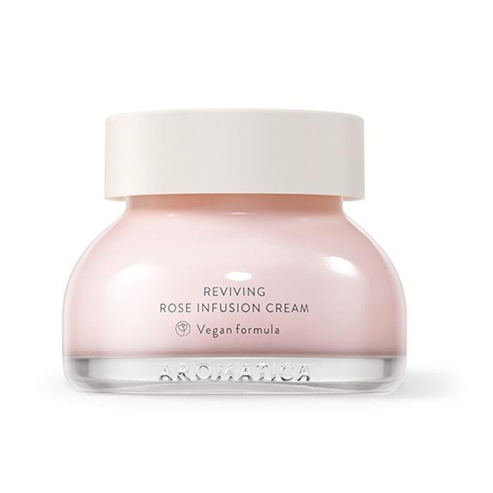 Buy Aromatica Reviving Rose Infusion Cream 50ml Online in Saudi Arabia - YASHIE SA