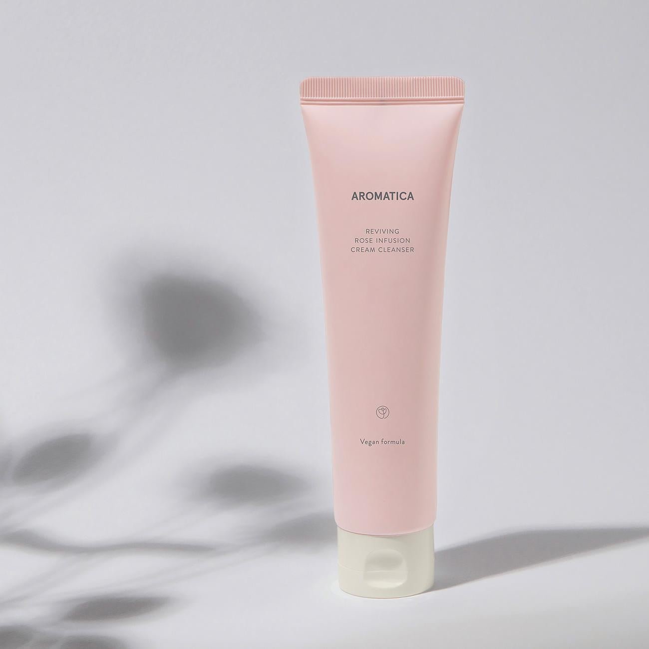 Buy Aromatica Reviving Rose Infusion Cream Cleanser 145g Online in Saudi Arabia - YASHIE SA