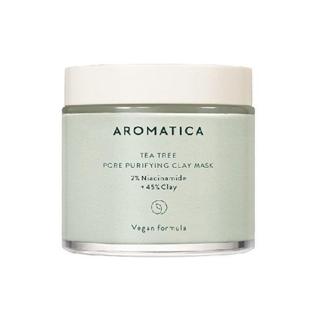 Buy Aromatica Tea tree Pore Purifying Clay Mask 120g Online in Saudi Arabia - YASHIE SA