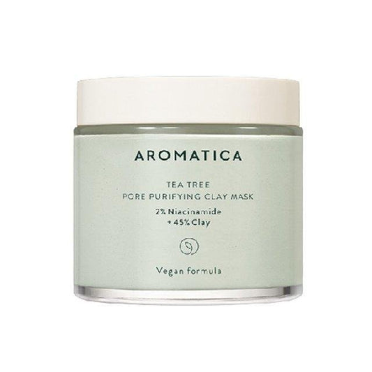 Buy Aromatica Tea tree Pore Purifying Clay Mask 120g Online in Saudi Arabia - YASHIE SA