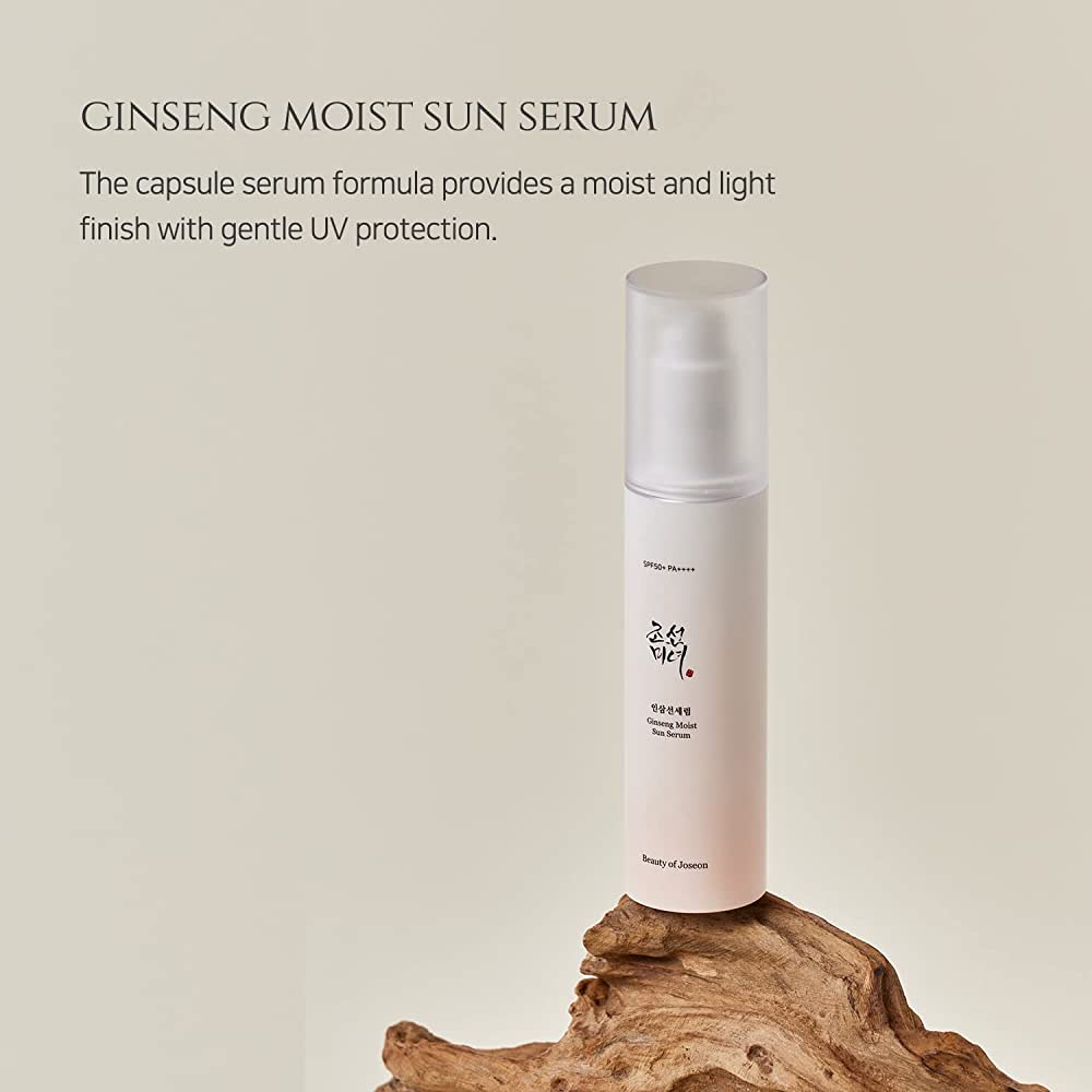 Buy Beauty of Joseon Ginseng Moist Sun Serum SPF50+ 30ml Online in Saudi Arabia - YASHIE SA