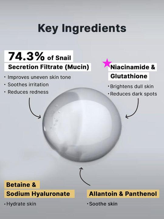 Buy Cosrx Advanced Snail Radiance Dual Essence 80ml Online in Saudi Arabia - YASHIE SA