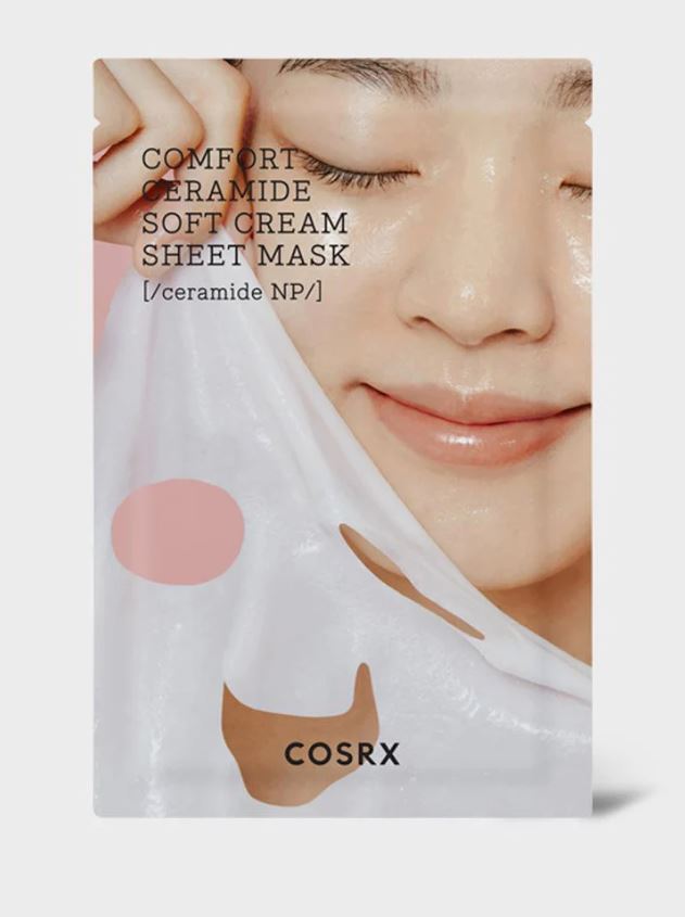 Buy Cosrx Balancium Comfort Ceramide Soft Cream Sheet Mask 1 x 26g Online in Saudi Arabia - YASHIE SA