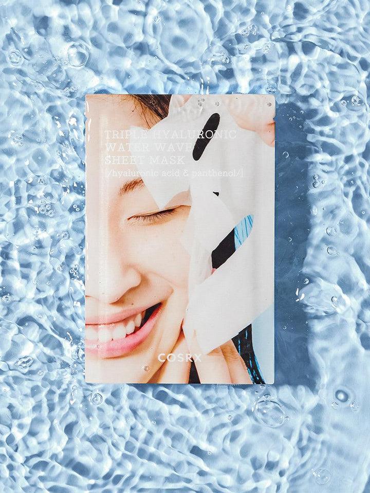 Buy Cosrx Hydrium Triple Hyaluronic Water Wave Sheet Mask 1 Pcs 20g Online in Saudi Arabia - YASHIE SA