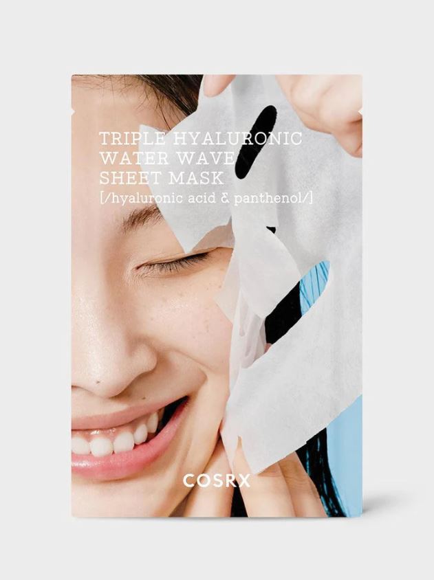 Buy Cosrx Hydrium Triple Hyaluronic Water Wave Sheet Mask 1 Pcs 20g Online in Saudi Arabia - YASHIE SA