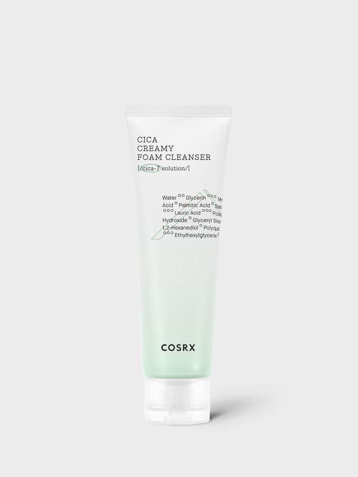 Buy Cosrx Pure Fit Cica Creamy Foam Cleanser 150ml Online in Saudi Arabia - YASHIE SA