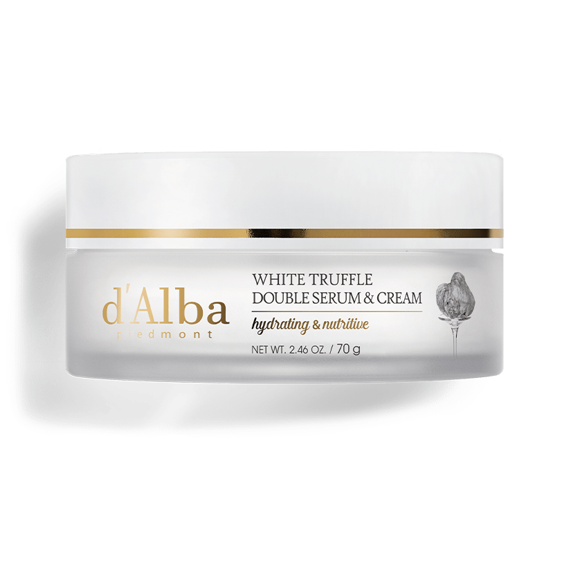 Buy D'Alba White Truffle Double Serum & Cream 70g Online in Saudi Arabia - YASHIE SA