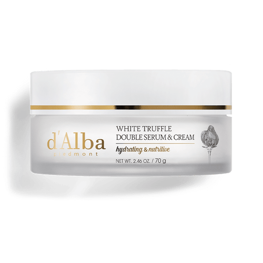 Buy D'Alba White Truffle Double Serum & Cream 70g Online in Saudi Arabia - YASHIE SA