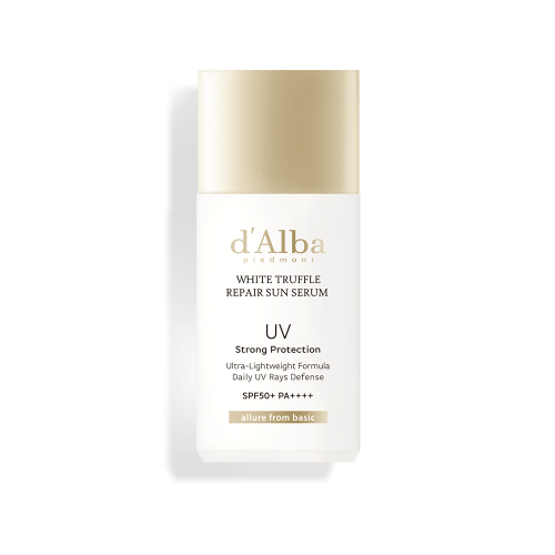 Buy D'Alba White Truffle Repair Sun Serum SPF50+, PA++++ 35ml Online in Saudi Arabia - YASHIE SA