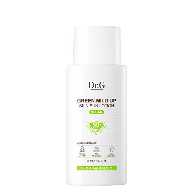 Buy Dr G Green Mild Up Skin Sun Lotion 50ml Online in Saudi Arabia - YASHIE SA