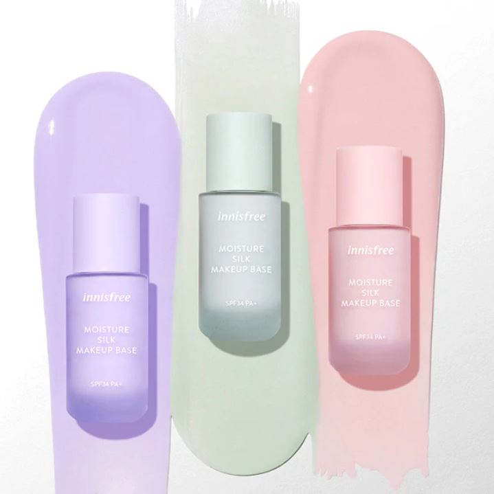 Buy Innisfree Moisture Silk Makeup Base 30ml -No.1 Purple Online in Saudi Arabia - YASHIE SA