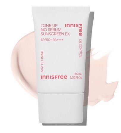 Buy Innisfree Tone Up No Sebum Sunscreen SPF50+ PA++++ 50ml Online in Saudi Arabia - YASHIE SA