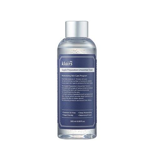 Buy Klairs Supple Preparation Unscented Toner 180ml Online in Saudi Arabia - YASHIE SA