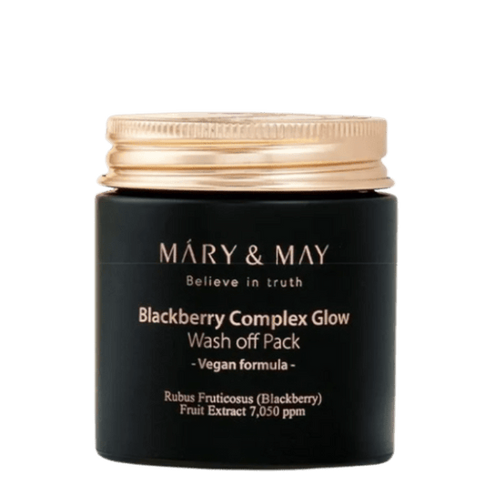 Buy Mary & May Blackberry Complex Glow Wash off Pack 125g Online in Saudi Arabia - YASHIE SA